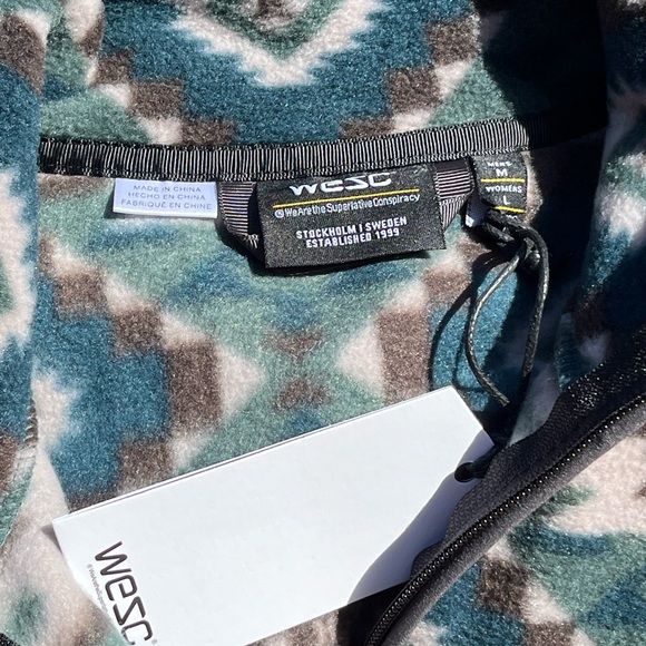 WeSC Aztec Fleece Jacket - Picture 13 of 16